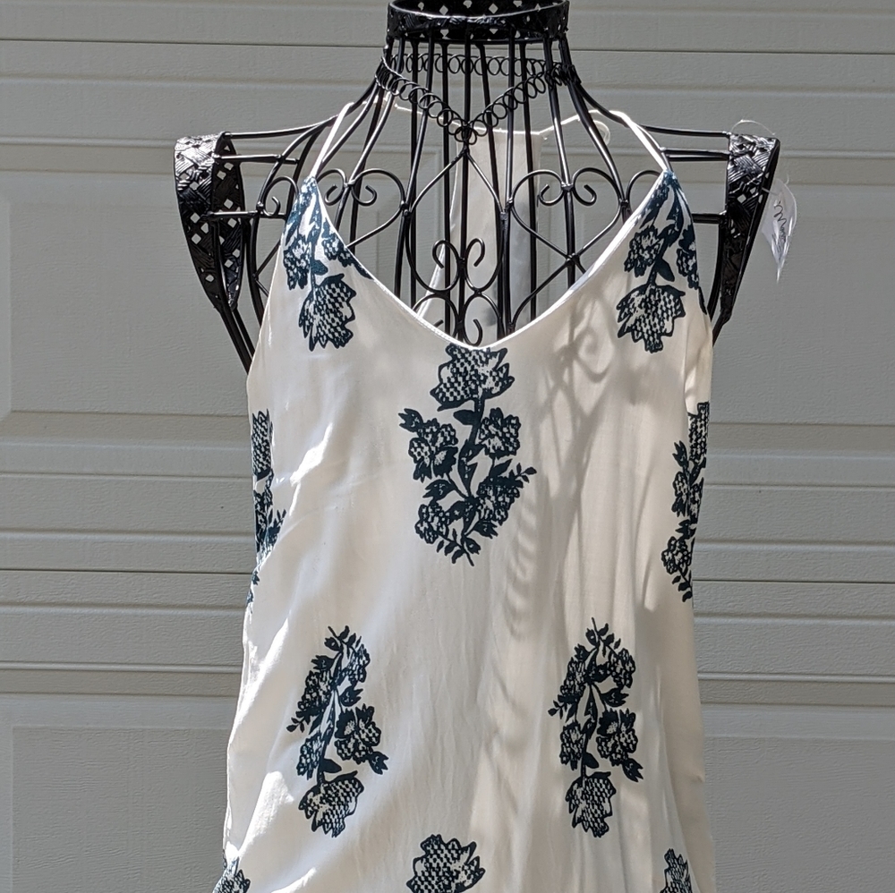 Spaghetti Strap Halter Sundress